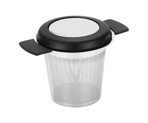 Stainless Steel Strainer, Tea Coffee Infuser, Cup Filter with Fine Mesh, Kitchen Tool with Durable Build, Brewing Care Accessory, Handy Aid for Office Kitchen Travel Camping Pot Cup Mug Kettle