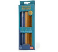 STAINLESS STEEL STRAWS L - SET DA 6 G