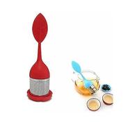 Stainless Steel Tea Infuser, Super Small Mesh Infusers for Loose Tea Mesh Strainer Drip Tray In