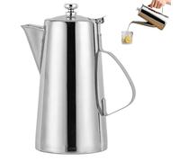 Stainless Steel Tea Kettle - Fast Boiling Water Pot, Ergonomic Heat Resistant Handle, Heavy Duty Whistling Spout Design | Rust Resistant Construction For Kitchen Brewing Coffee Tea Use