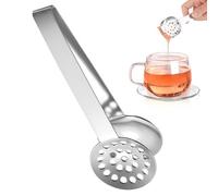 Stainless Steel Tea Strainer - Rustproof Multi Purpose Tea Infuser, Fine Mesh Small Strainer for Loose Leaf, Fruit, Lemon, and Pantry Accessory for Home, Cafe, Restaurant, Apartment, Outdoor Use