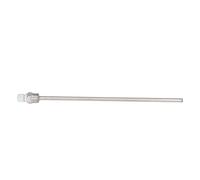 Stainless Steel Thermowell 300mm | IP68 Watertight Temperature Sensor Probe | M12 x 1.5cm ABS Plastic Cap | Solar Heating/Industrial Applications/Automotive