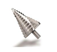 Stainless Steel Titanium Step Drill Bit High-Speed Steel Spiral Groove for Various Hole Sizes
