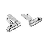 Stainless Steel Toilet Seat Hinge Universal Adjustable Replacement Flush Toilet Cover Mounting Connector Bathroom Accessories