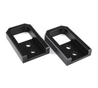 Stainless Steel Tow Hooks Red for pour 4runner 2025-2026 Stainless(Black)