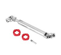 STAINLESS STEEL UNIVERSAL DRIVE SHAFT ACCESSORIES DURABLE WEAR-RESISTANT CONTROL PERFORMANCE SCX10 D90 90021 90027 90022 90028 90020 90031 RC CAR