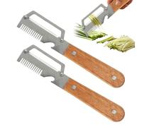 Stainless Steel Vegetable Peeler, 2 Piece Fruit Slicer, Kitchen Tool