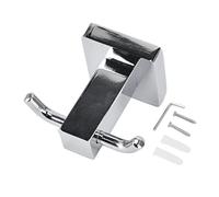 Stainless Steel Wall Mounted Coat Hook | Sturdy Non - Corroding Towel/Robe/Clothes Hook for Bathroom/Kitchen/Hotel | Contemporary Design with Zinc Alloy Base