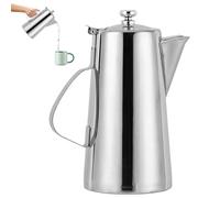 Stainless Steel Water Pitcher, Beverage Jug with Handle