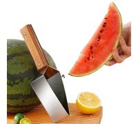 Stainless Steel Watermelon Cutter, Triangle Watermelon Slicer Tool, Multifunctional Fruit Slicer for Summer, Quick Cutting Gadget for Kitchen, Family Parties, Camping (2pcs)