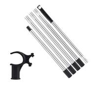 Stainless Steel Window Pole Rod Opener - Telescoping Blinds Pole Window