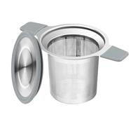 Stainless Tea Strainers - Large Capacity Mesh Filter, Loose Leaves Steeper