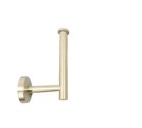 Stainless Toilet Roll Paper Towel Holder Rack Hanger Wall Mount Drill Gold Silver Black Bathroom Tissue(16cm Gold 1pcs)
