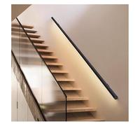 Stair il Barre d'appui de sécurité pour escalier avec éclairage LED Noir 99,8 cm Barre d'appui de sécurité pour escalier mural moderne Design durable et élégant