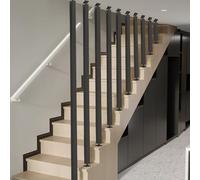 Stair il - Garde-corps réglable 30-160 cm L/I S noir sûr pour escalier intérieur/extérieur Ga Entrée robuste et design (1 30 cm)