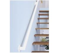 Stair il Rampe murale pour marches d'intérieur/extérieur Installation facile pour véranda et terrasse Blanc 50 cm de long