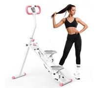 Stair Master Stepper pour exercice de gym à domicile, pliable, nouvelle version de machine d'escalier verticale pour entraînement complet du corps, monte-escalier avec capacité de charge de 136 kg
