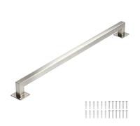 Stair Railings Indoor & Outdoor, Stainless Steel Railings for Stairs, Industrial Handrail Wall Mounted, Sturdy Stair Hand Rail for Loft Porch Deck(4.8m)