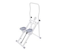 Stair Stepper pour entraînement à la maison, entraînement abdominal, entraînement croisé avec écran LCD, 3 niveaux de résistance, guidon réglable