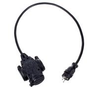 Stairville Stairville Extension 3-Fold 1m 2,5mm²