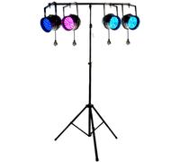Stairville Stairville LED PAR64 10 MM Black Bundle