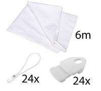 Stairville Stairville Molton Set White 6x3m