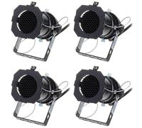 Stairville Stairville PAR 16 GU10 black Bundle