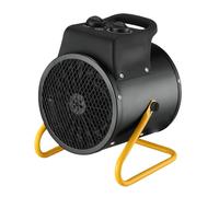 Stak Chauffage d’Atelier 3000 W - Soufflant en Acier IP24 avec Ventilateur Intégré et Tête Orientable