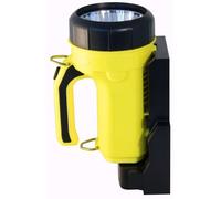 Stak Lampe Torche Spotex Torche Led Rechargeable. Phare À Main Atex.Portable, 5w, 300lumen. Base De Chargement Murale Incluse. Anti Explosion,