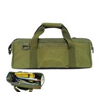 Stake Storage Bag - Organizer Case for Outdoor Gear | Oxford Cloth PVC Material with 430g Weight, 40x15x15cm Size, Large Capacity Tent Peg Holder, Hiking Camping Travel Accessory with Handle