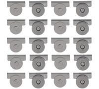 Stakee 10 Paires De Boutons-Pression Magnétiques, Fermoir Magnétique Métallique sans pour Sacs, Fermetures À Pression Magnétiques pour Sacs À Main, Vêtements Loisirs Créatifs.