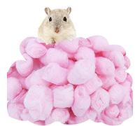 Stakee 100 Pièces de Coton - Boule Filtre Hiver Chaud, Cage pour Animaux de Compagnie, Maison Hamster