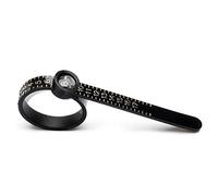 Stakee Anneau D'anneau À Anneau De Mesure De Règle De Règle Outil De Mesure du Doigt Taille du Doigt De Taille du Doigt Le Ruban Adhérent