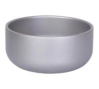 Stakee Bol À Double Paroi en Titane pour Soupe, Riz, Flocons D'avoine, Yaourt, Vaisselle Portable Ultralégère, Camping en Plein Air, Bol À Double Paroi pour L'arrière-Pays