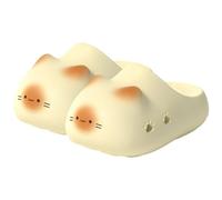 Stakee Chaussures D'été À Motif Pattes De Chat, 1 Paire De Pantoufles De Créateur Chat, Sandales D'intérieur en Eva pour Femmes Hommes