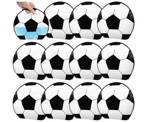 Stakee Lot de 12 Sacs Cadeaux sur Le Thème du Football, avec Poignées, Réutilisables Scellés, Parfaits pour Les Fêtes, Les Goûters, Les Bonbons Autres Friandises.