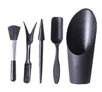 Stakee Outils De Plantes 5pcs Outils De Soins des Plantes Mini Outils De Jardin Outils De Bonsaï Ensemble pour Les Petites Plants De Soins Intérieurs