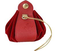 Stakee Pochette à Cordon en Cuir Sac de Rangement pour dés Sac à dés étanche Pochette à dés Faite à la Main Petit Sac en Cuir pour Accessoire de Jeu