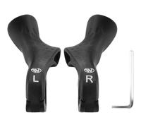 Stakee Poignées De Guidon Ergonomiques en Nylon, Poignées De Vélo Réglables pour VTT, Vélo De Route, Embouts De Guidon