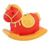 Stakee Tirelire Cheval À Bascule, Tirelire Chinoise en Forme De Cheval, Boîte À Monnaie pour Le Nouvel an Chinois Les Fêtes du Printemps, pour Le Nouvel an Chinois Fête du Printemps.