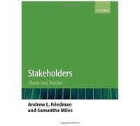 Stakeholders Hardback Book By Miles, Samantha (Reader In Accounting And Finance, The Business School, Oxford Brookes University)