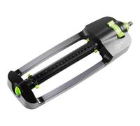 STALCO Garden S101410284 Arroseur de pelouse oscillant réglable Uni Fit Système d'irrigation en Plastique ABS résistant aux Chocs pour pelouse et Plantes