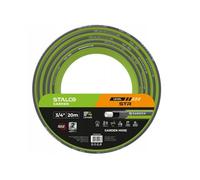 STALCO GARDEN STR Tuyau d'arrosage en PVC 4 couches, résistant aux UV, résistant à la pression jusqu'à 20 bar, 20 m, flexible et robuste, pour arrosage du jardin