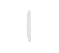 Staleks Limes à ongles jetables en forme de croissant blanches Grain 180 – Lot de 30
