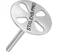Staleks Pododisc 25 mm Pédicure PDset-25 – Acier inoxydable, 5 recharges lime 180 grains