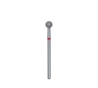 Staleks - Embout Diamant Boule Rouge Diamètre 5mm
