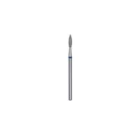 Staleks - Embout Diamant Flamme Pointue Bleu Diamètre 2,1mm