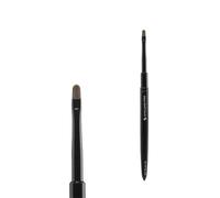 Staleks EXPERT Lot de 3 pinceaux professionnels pour manucure et gel Noir 4 mm/7 mm