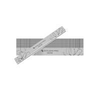 Staleks Expert NFE-20 Lot de 25 limes à ongles droites, double face, différents grains, couche fine de mousse 100/180 g