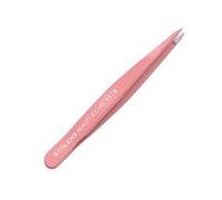 Staleks Pince à épiler pour sourcils TBC-11/5 en Acier inoxydable Rose Elegant